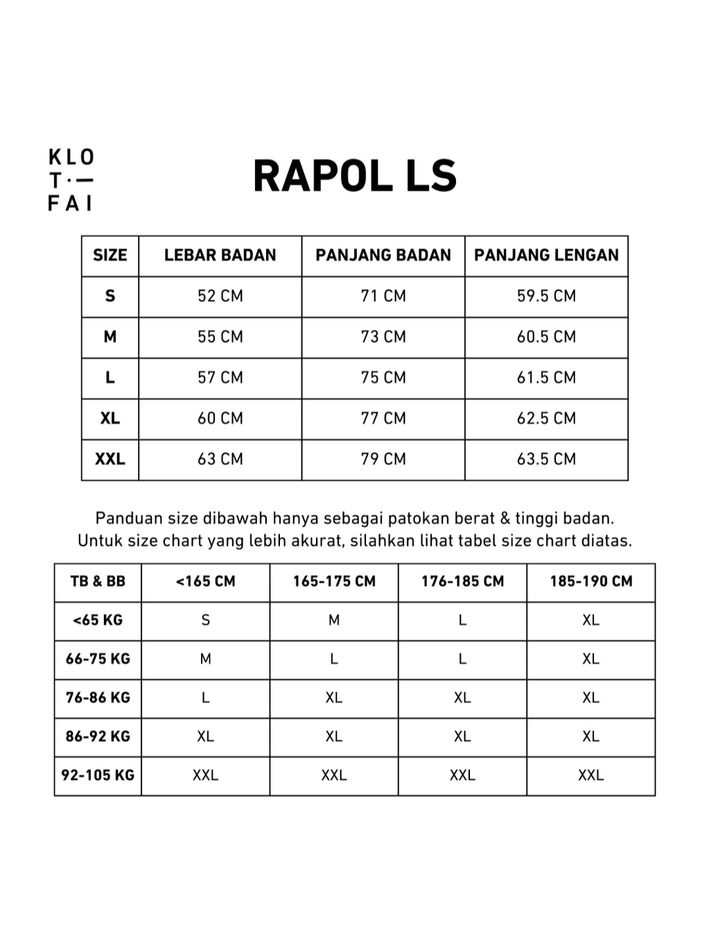 KLOTIFAI - Rapol LS Broken White