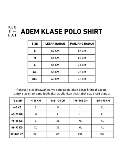 KLOTIFAI - Adem Klase Polo Shirt Black