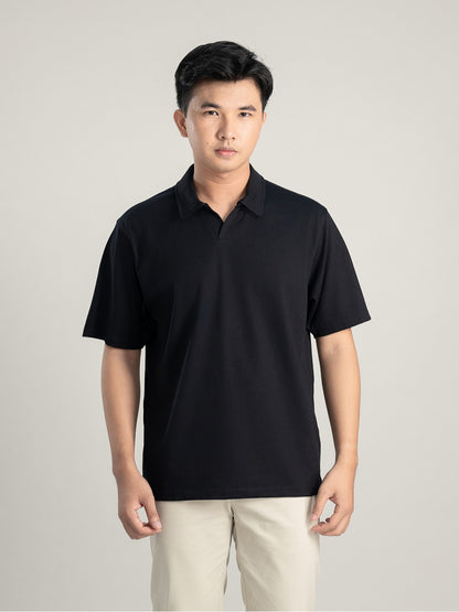 KLOTIFAI - Adem Klase Polo Shirt Black