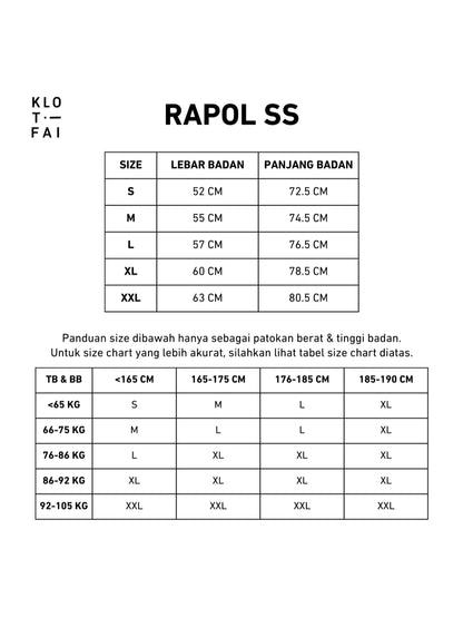 KLOTIFAI - Rapol SS Broken White