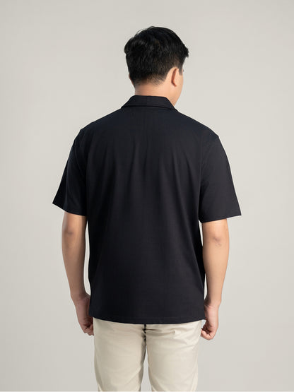 KLOTIFAI - Adem Klase Polo Shirt Black