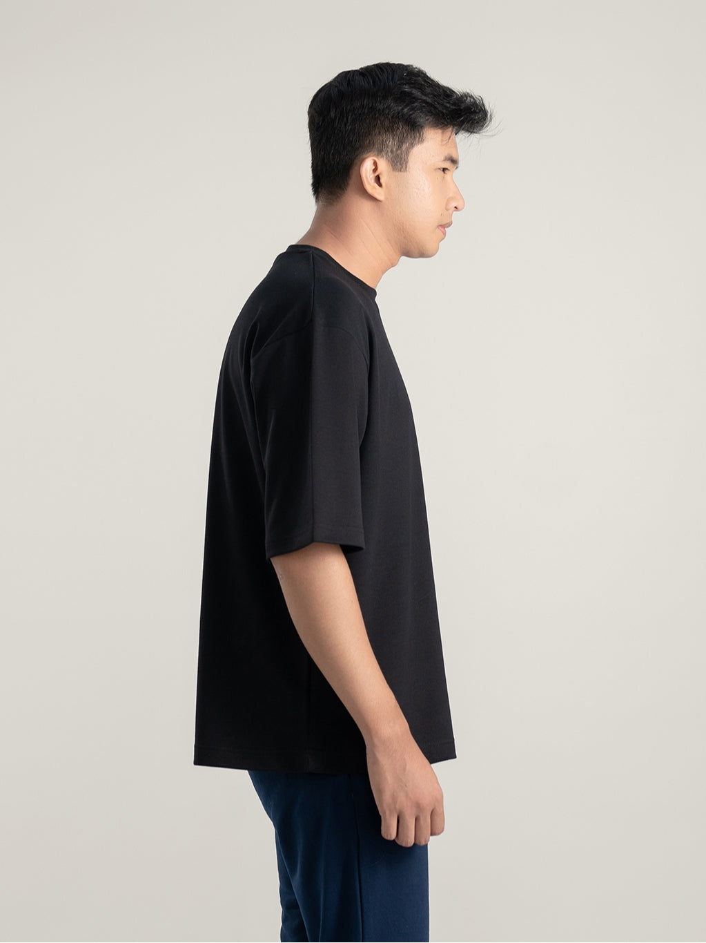 KLOTIFAI - Adem Oversized Tee Black