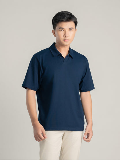 KLOTIFAI - Adem Klase Polo Shirt Navy